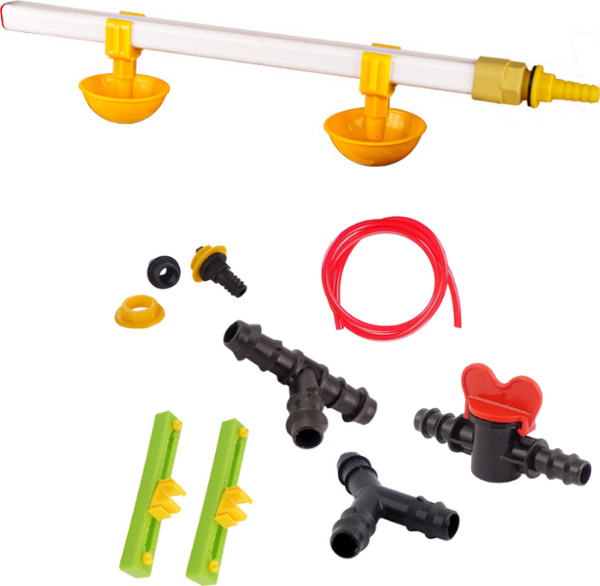 TavPet Ekonomik Nipel Suluk Montaj Aparatlı Civciv Nipeli 40 Cm - Image 1