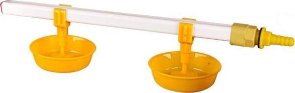 TavPet Hindiler İçin Eko Nipel Suluk Sistemi 40 cm 2 Nipelli Büyük Yaylı Çanaklı - Image 1