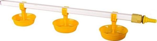 TavPet Hindiler İçin Eko Nipel Suluk Sistemi 60 Cm 3 Nipelli Büyük Yaylı Çanaklı - Image 1