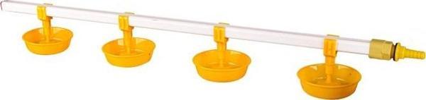 TavPet Hindiler İçin Eko Nipel Suluk Sistemi 80 Cm 4 Nipelli Büyük Yaylı Çanaklı - Image 1