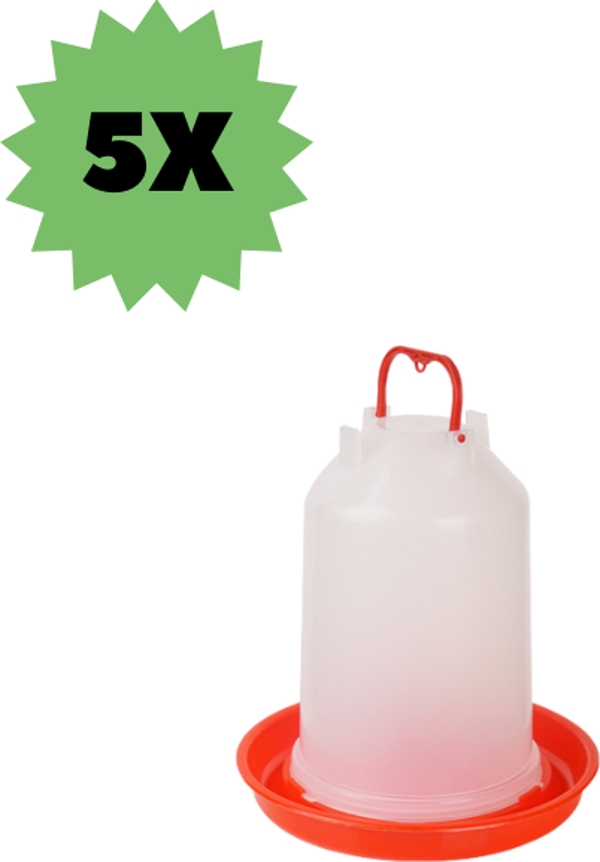 TavPet Tavuk Suluğu 5 Lt Askılı Eko 5 Adet - Image 1