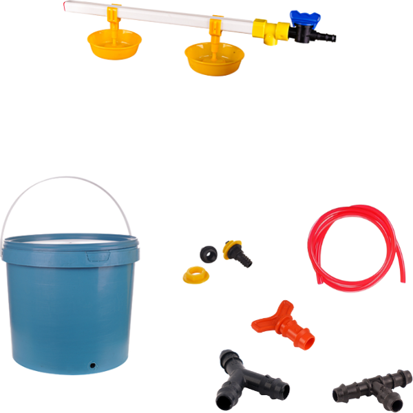 TavPet Nipel Hindi Suluğu 20 Lt Depolu Büyük Yaylı Çanaklı (Set/33) - Image 1