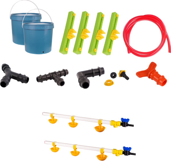 TavPet Nipel Suluk Seti Montaj Aparatlı 40 Lt Depolu (Set/68) - Image 1