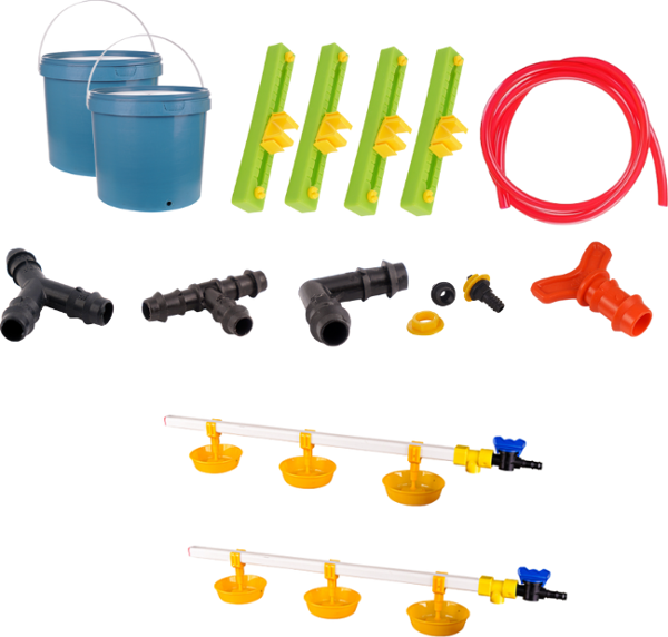 TavPet Nipel Suluk Seti Montaj Aparatlı 40 Lt Depolu (Set/76) - Image 1