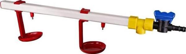 TavPet Nipel Suluk Sistemi 15 Tavukluk 40 cm 2 Nipelli Askılı Çanaklı - Image 1