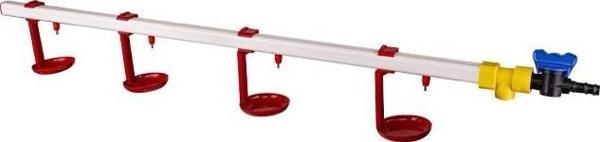 TavPet Nipel Suluk Sistemi 30 Tavukluk 80 cm 4 Nipelli Askılı Çanaklı - Image 1