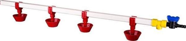 TavPet Nipel Suluk Sistemi 30 Tavukluk 80 cm 4 Nipelli Yaylı Çanaklı - Image 1
