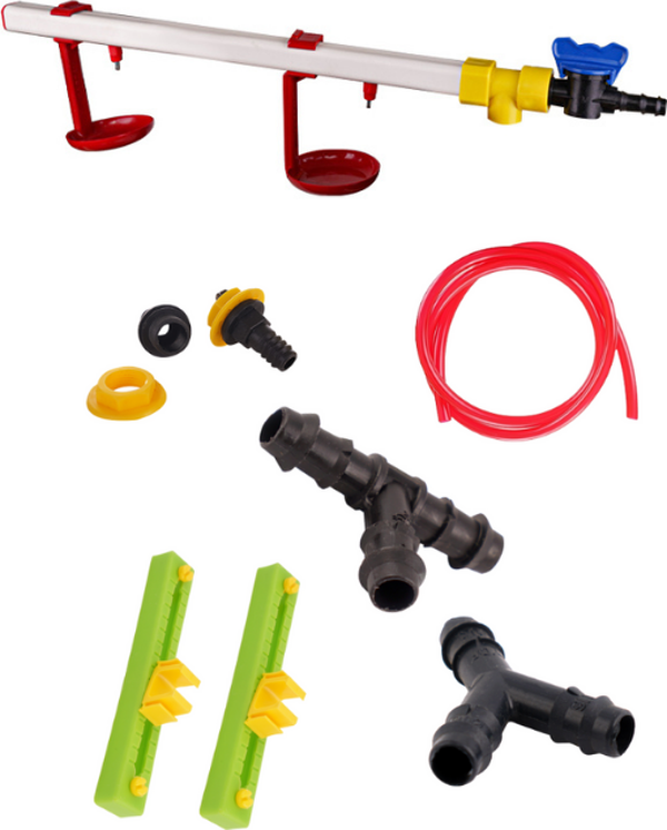 TavPet Nipel Suluk Sistemi Montaj Aparatlı 40 Cm Askılı Çanaklı - Image 1