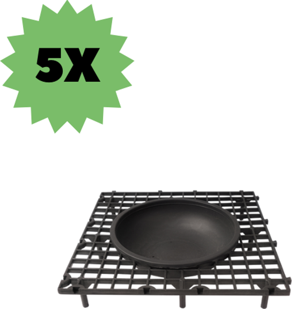 TavPet Güvercin Izgaralı Folluk 33x33 5 Adet - Image 1