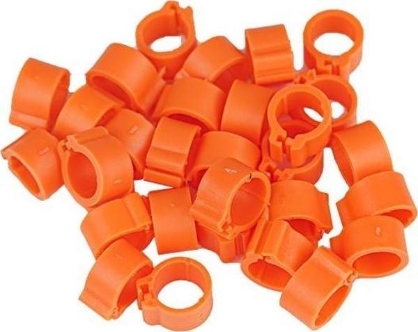 TavPet Güvercin Bileziği 50 Lik Pk. Turuncu - Image 1