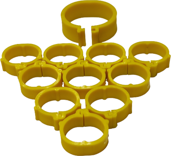 TavPet Tavuk Bileziği 18 mm 50 Lik Pk. SARI - Image 1