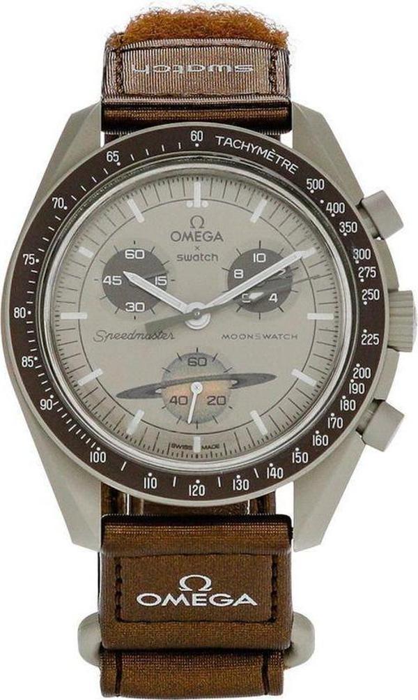 Swatch X Omega Bioceramic Moonswatch Mission To Saturn - Image 1