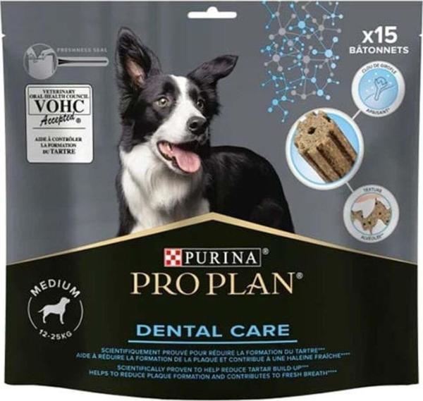 Pro Plan Proplan Dental Care Orta Irk Yetişkin Köpek Ödül Maması 345Gr (Stt:10/2025) - Image 1