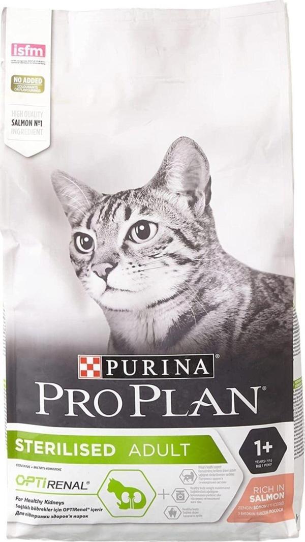 Pro Plan Proplan Sterilised Kısırlaştırılmış Kediler Için Somonlu Ve Ton Balıklı Kedi Maması 1,5 Kg - Image 1