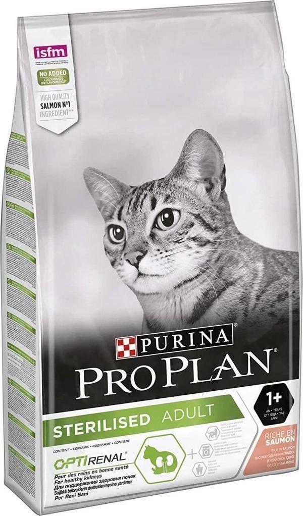 Pro Plan Sterilised Somon Balıklı Kısırlaştırılmış Kedi Maması 10 Kg 05/2024 - Image 1