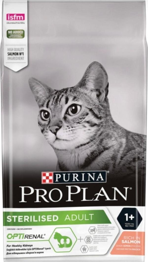 Pro Plan Sterilised Somonlu Kısırlaştırılmış Kedi Maması 10 Kg - Image 1