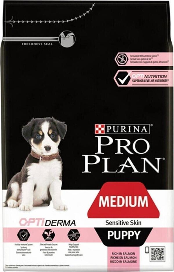 Purina Pro Plan Proplan Puppy Sensitive Hassas Somonlu Yavru Köpek Maması 3Kg - Image 1