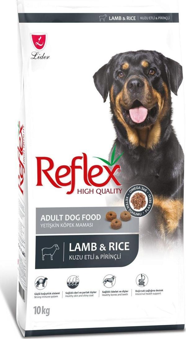 Reflex Kuzu Etli Yetişkin Köpek Maması - 10 Kg - Image 1
