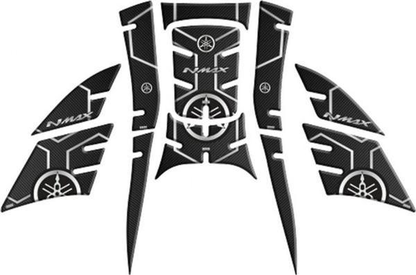 Gogo Tank Pad Set 005 Siyah-gri Yamaha Nmax 125 155 2021-2023 - Image 1