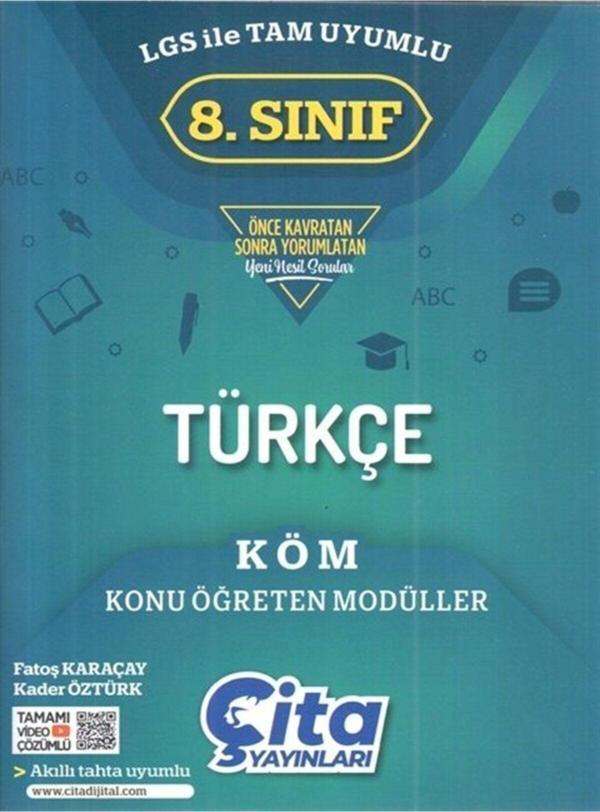 8. Sınıf Türkçe Konu Öğreten Modülleri - Image 1