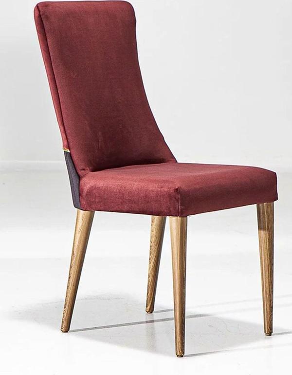 Modalife Demre Salon Yemek Mutfak Sandalyesi - Bordo - Image 1