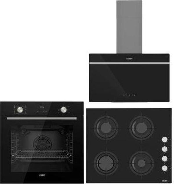 UĞUR SİYAH ANKASTRE(UAD 6011 SA3DHD + UAF 6011D SCPET + UAO 6040W0 SCY) - Image 1
