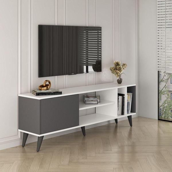 Antec Design Çağan Ahşap Ayaklı Tv Ünitesi - Image 1