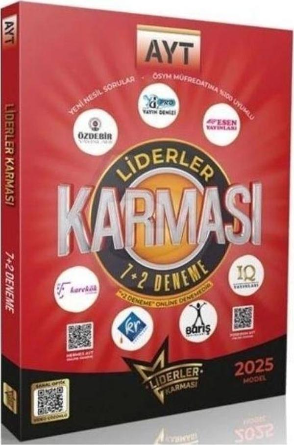 LİDERLER KARMASI AYT 7+2 DENEME SETİ - Liderler Karması - Image 1
