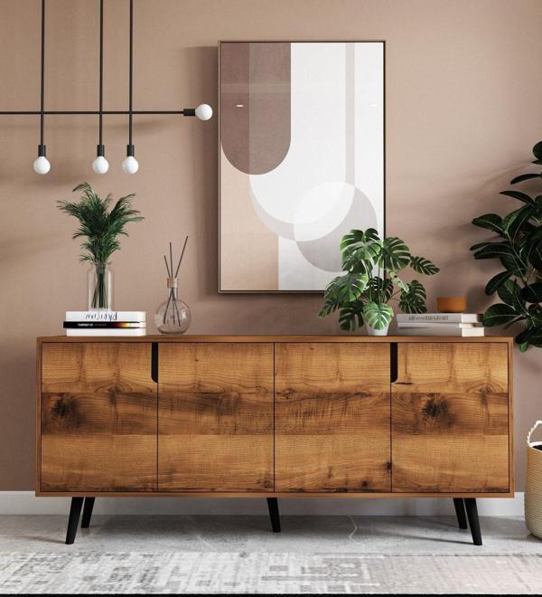 Vm Vertex Mobilya Latina Modern Konsol 180 Cm Ceviz - Image 1