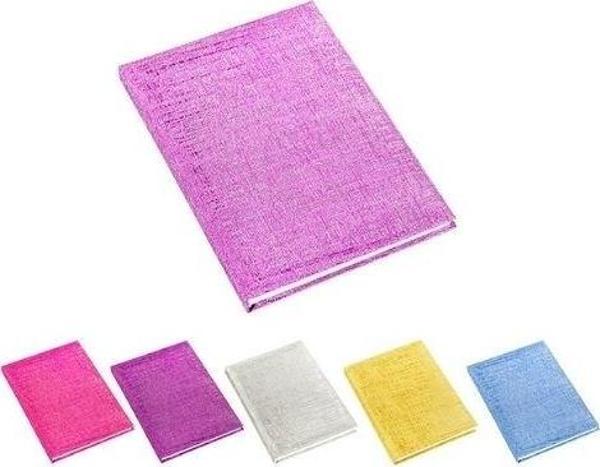 Mikro Kot Simli Sert Kapak Not Defteri A6 NT-28 - Image 1