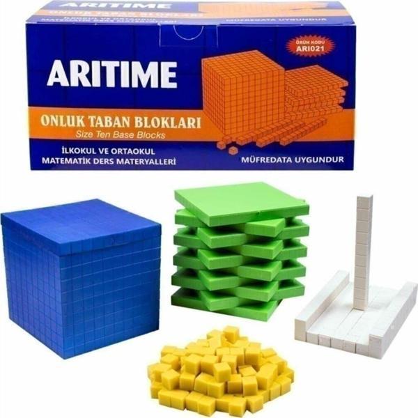 Arıtime, Onluk Taban Blokları, Birlik, Yüzlük, Onluk Blok - Image 1