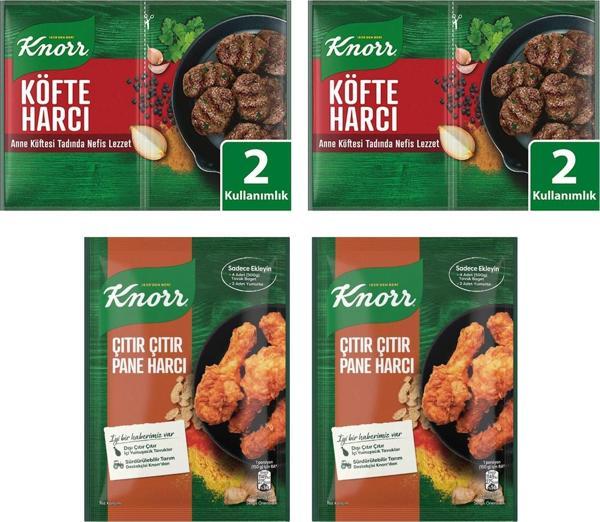 Knorr Köfte Harcı ve Çıtır Pane Harcı 4 lü Karma Paket - Image 1