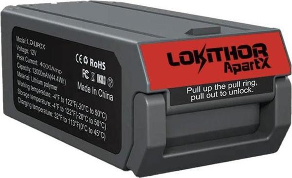 Lokithor LIPOX 14.8Volt Li-Polimer 4000A Takviye Gücü APARTX ile Uyumlu Yedek Akü - Image 1