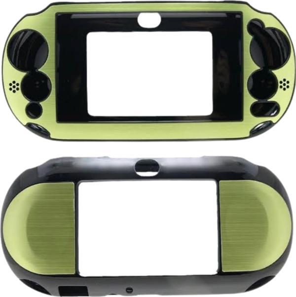 YUES Ps Vita 1000 Uyumlu Koruyucu Kapak Metal Full Koruma Yeşil - Image 1