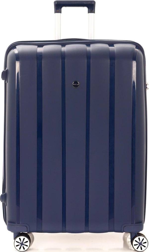MÇS Büyük Boy Lacivert Polipropilen Valiz V305 75 Cm - Image 1