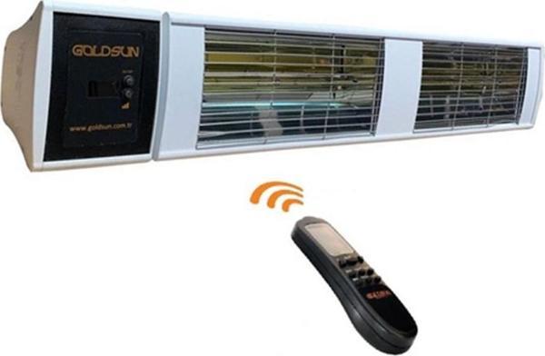 GOLDSUN SUPRA PLUS 4000W KUMANDALI SUYA DAYANIKLI ELEKTRİKLİ ISITICI – BEYAZ - Image 1