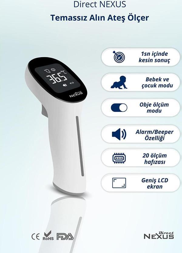 Direct Nexus Infrared Temassız Ateş Ölçer - Image 1