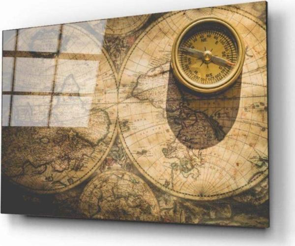 Harita Cam Tablo - Image 1