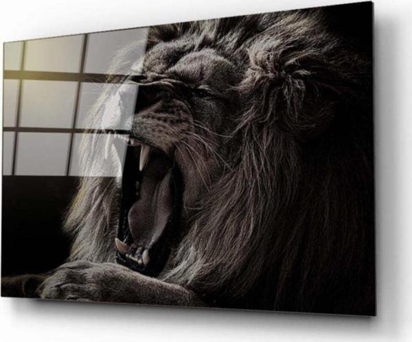 Aslan 11 Cam Tablo - Image 1