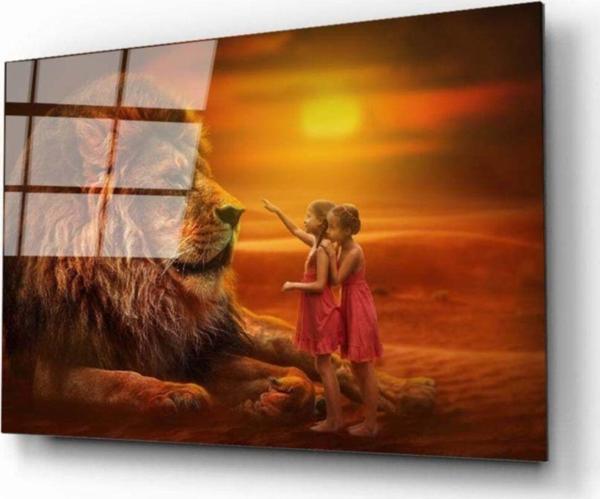 Aslan 6 Cam Tablo - Image 1
