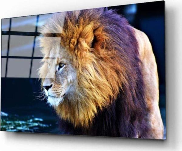 Aslan 9 Cam Tablo - Image 1