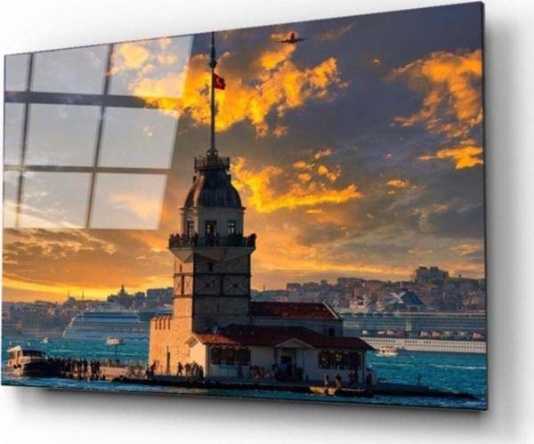 Kız Kulesi 2 Cam Tablo - Image 1