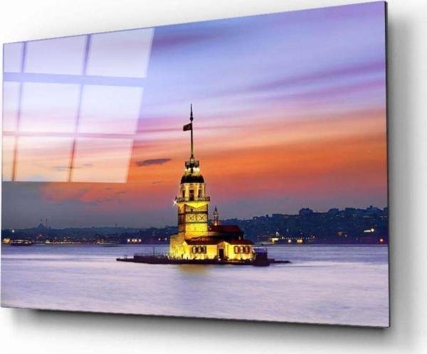 Kız Kulesi 3 Cam Tablo - Image 1