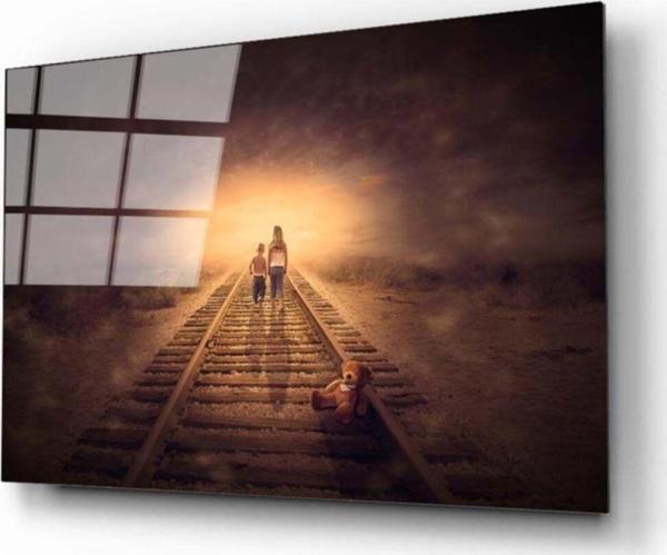 Tren Yolu 2 Cam Tablo - Image 1