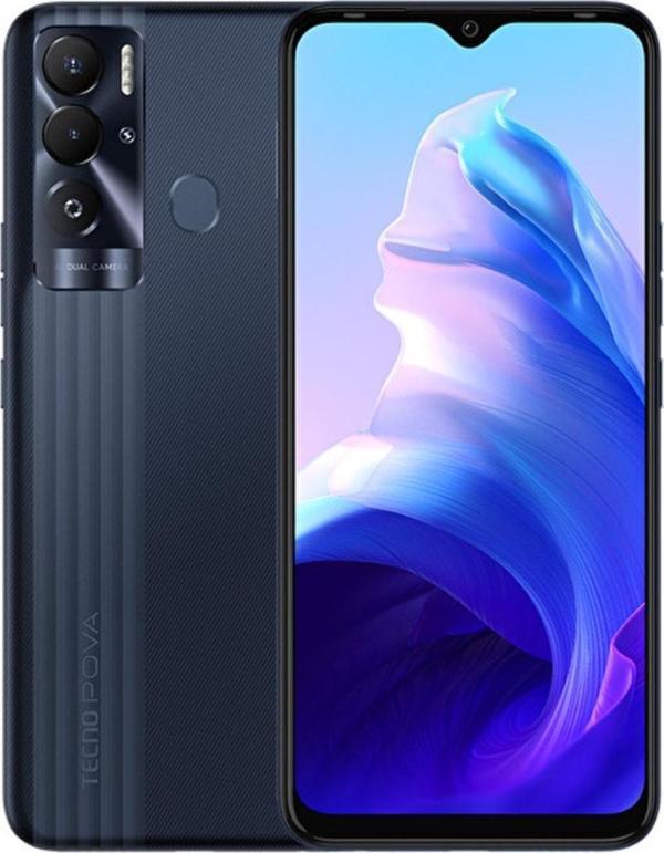 Tecno Pova Neo Le6 4Gb/64Gb Obsidyen Siyah Cep Telefonu - Image 1