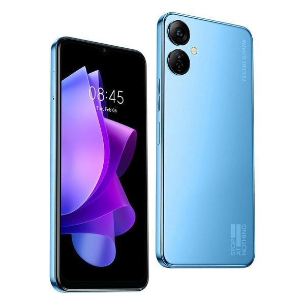 Tecno Spark 9T 128 GB 4 GB Ram Mavi Cep Telefonu (Tecno Türkiye Garantili) - Image 1