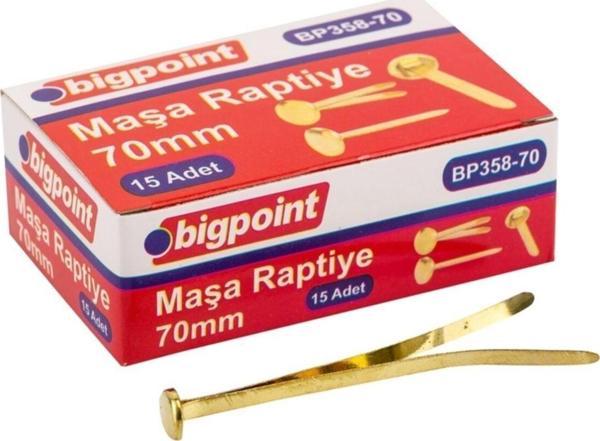 Bigpoint Maşa Raptiye 70 Mm 10'Lu Kutu - Image 1