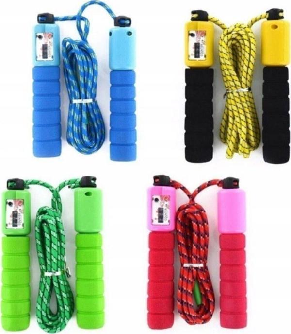 Cmt Sayaçlı Atlama Ipi Saplı Antrenman Aleti Ip Egzersiz Evde Spor 1 Adet - Image 1