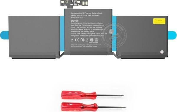 Apple Macbook Pro (a2159) (emc 3301) A2171 2019 Batarya, Pil - Image 1