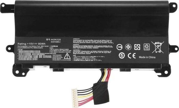 Asus G752VM G752VM-GC034D, G752VM-GC058T Notebook Bataryası, Pili Ver.1 (8Cell) - Image 1